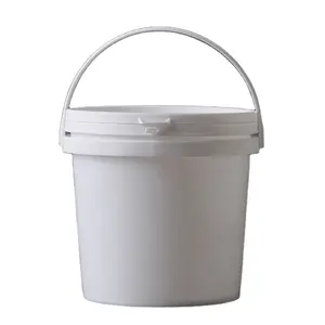 Hậu Cần Bao Bì 2 Lít Nhựa Pails Với Nắp Và Xử Lý Nhựa Xô Sơn Gói Rỗng Nhựa Xô