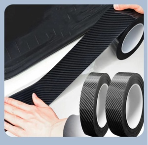 Autocollant en fibre de carbone <span class=keywords><strong>K5D</strong></span> Nano Tape pour la protection des zones de marches de voiture Protection des bords de porte - Product Image 2