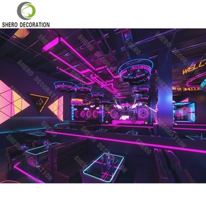 Diseño interior de discoteca de alta gama, barra de bar de lujo personalizada para discoteca, accesorios para discoteca, muebles de salón en venta - Product Image 2