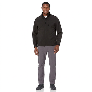 Men's Half Zipper Soft Shell Windbreaker <b>Jacket</b> Hood <b>Rain</b> Blank Waterproof Stand Collar with Custom Logo Running <b>Pullover</b> - Product Image 1