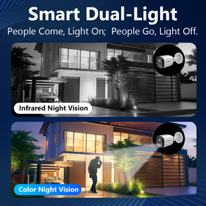 N915-ADL 3MP Outdoor Security Camera Night Vision Wide Angle CMOS Sensor DWDR Smart Defog Cloud/NVR Storage for Clear Imaging - Product Image 4