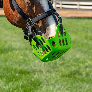 Bozal Innovador para Caballos con Diseño Inteligente para una Eficaz Limitación del Pastoreo y Comodidad - Product Image 1