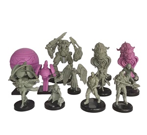 OEM diseño personalizado 3D PVC dragón figuras de acción juego de mesa <span class=keywords><strong>Dungeon</strong></span> miniaturas 40 piezas plástico guerra figurita coleccionable conjunto - Product Image 5