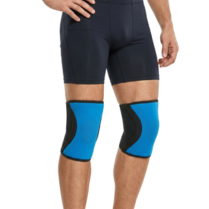 Manchon de compression doux personnalisé en polyester et coton respirant de haute qualité pour le coude, 5 mm 7 mm, protection pour haltérophilie, sur mesure - Product Image 1