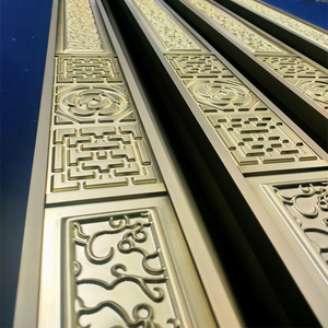 OUKEN lüks tasarım cam kapi ahşap kapı çekme kolu antika özlem altın özel renk lüks kapı çekme kolu - Product Image 6