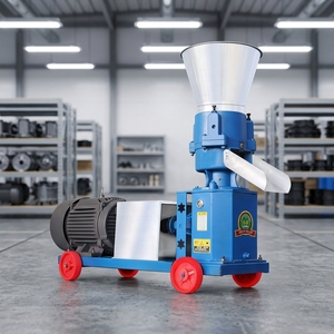 Nouvelle machine professionnelle de fabrication de <span class=keywords><strong>granulés</strong></span> d'aliments pour volailles 2026, 150-500 kg/h, moulin à <span class=keywords><strong>granulés</strong></span> à matrice plate pour lapins et poissons, entraînement par engrenages 15 kW - Product Image 4