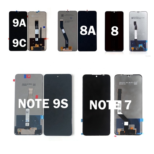 Original Lcd Touch Screen for xiaomi Redmi Note 4x 5 6 Pro 7 8 9a 9c Note 10 Display Touch Screen Digitizer Assembly