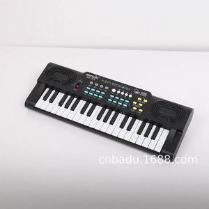 คีย์บอร์ดอิเล็กทรอนิกส์สำหรับเด็ก 37 คีย์พร้อมไมโครโฟนสำหรับเด็กวัยหัดเดินและทารกของเล่นเครื่องดนตรี - Product Image 3