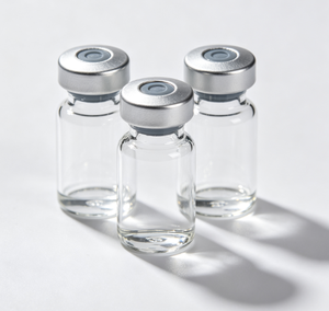 Frascos de Vidrio de Borosilicato Transparente con Cuello Prensado y Tapas de Aluminio Plateado Mate, Botellas Pequeñas de Vidrio Herméticas para Almacenamiento - Product Image 2