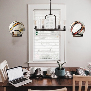 Ensemble de 3 supports de <span class=keywords><strong>basket</strong></span>-ball pour chambre à coucher de garçons décor de sport support mural en bois pour <span class=keywords><strong>basket</strong></span>-ball rangement de football - Product Image 6