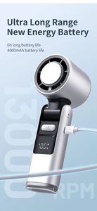 <span class=keywords><strong>Ventilateur</strong></span> de bureau portable et réglable à plusieurs vitesses, rechargeable, avec design innovant, mini <span class=keywords><strong>ventilateur</strong></span> de refroidissement à glace <span class=keywords><strong>portatif</strong></span> - Product Image 4