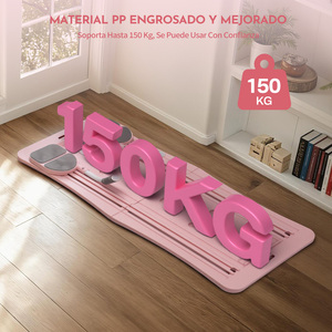 Tabla de Pilates Portátil y Plegable en Stock en España, Equipo de Gimnasio en Casa, Alternativa al Colchoneta de Ejercicios para Entrenamiento del Core - Product Image 3