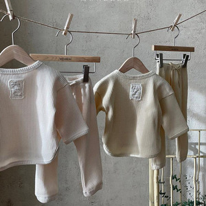 新款儿童家居服套装新生儿婴儿套装睡衣儿童休闲服 - Product Image 3
