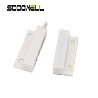 Sistema de alarma de seguridad 24v normalmente abierto cable sensor de puerta magnético puerta póngase en contacto con interruptor reed