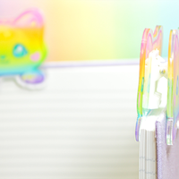 Clip en acrylique PP personnalisé de haute qualité pour dessins animés et anime