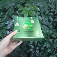 Produk Perawatan Kulit Kecantikan Kustom Kotak Kemasan Produk Perawatan Kulit Lipat Laminasi Matte Mewah Cetak Kustom