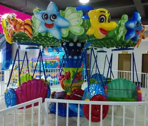 Patio interior divertido Kiddie paseo pájaros silla volar