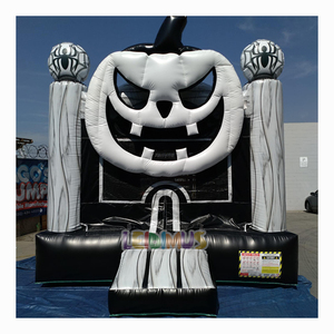 <span class=keywords><strong>Château</strong></span> gonflable et toboggan combinés pour Halloween, <span class=keywords><strong>château</strong></span> gonflable sur le thème de la citrouille, maisons gonflables pour <span class=keywords><strong>location</strong></span> de <span class=keywords><strong>vacances</strong></span> - Product Image 3
