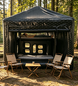 <span class=keywords><strong>Tente</strong></span> gonflable portable en PVC pour camping, lit superposé gonflable, taille personnalisée, vente en gros d'usine - Product Image 6