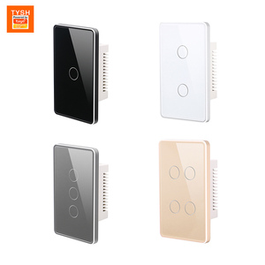 Tuya Smart Switch TYSH China Supplier Tuya Smart Home Switch Wifi Wall Light Lamp Touch Module Switch Work With Alexa