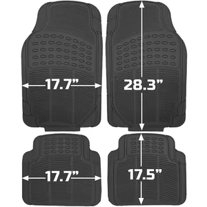 Alfombrilla de Goma para Coche, 4 Piezas, Logotipo Personalizado, <span class=keywords><strong>Precio</strong></span> de Fábrica - Product Image 2