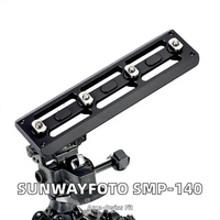 Composants de drone usinés CNC, pièces OEM, plaque QR SMP-140 140mm, rail ARCA en acier inoxydable