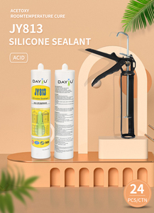 <span class=keywords><strong>JAYO</strong></span> Mastic silicone acétique 100% alcoxy de qualité supérieure pour calfeutrage de fenêtres et verre, adhésif polyvalent OEM - Product Image 4