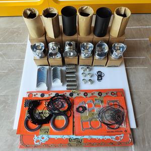 <b>Machinery</b> Engine NTA855 QSM11 QSX15 6D102 6D107 QSB6.7 Excavator Cylinder Liner Kit for <b>Machinery</b> Engine Overhaul Rebuild Kit - Product Image 1