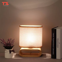 Lampe de Table LED en Bois au Design Nordique Moderne, Idéale pour Salon, Chambre, Bureau, Homestay – Nouveauté Promotionnelle