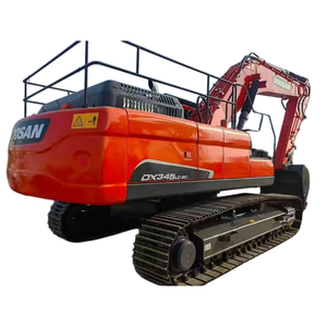Excavatrice d'occasion Doosan DX345LC-9C, 34,7 tonnes, excavatrice hydraulique sur chenilles d'occasion avec godet de 1,49 m³ en bon état - Product Image 1