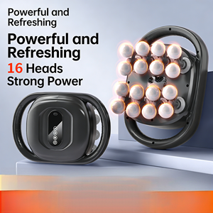 Masseur musculaire électrique vibrant multi-têtes 16-en-1 transfrontalier, pistolet de massage fascia, cadeau de vacances - Product Image 4