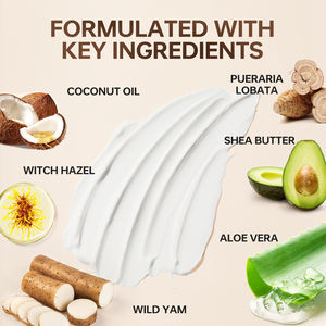 개인 라벨 OEM 맞춤형 진정 및 수리 유기농 와일드 얌 루트 크림 성인용 매일 보습 모든 피부 타입 - Product Image 2