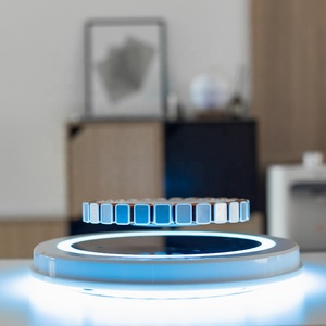 500g Modern Luxury ABS Table LED Magnetic Levitation Floating Cardboard CE ROHS Certified <b>Shoe</b> Bag Display Stand - Product Image 5