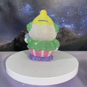 Nuevo Diseño, Divertido Kit de Manualidades de Diamantes DIY con Forma de Payaso, Caja de Monedas, para Niños, Kit de Punto de Cruz con Diamantes, Manualidades con Cristales de Estrás - Product Image 4