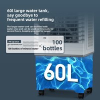 Refroidisseur d'air évaporatif portable Camel AC à 3 vitesses pour usage domestique, industriel et commercial