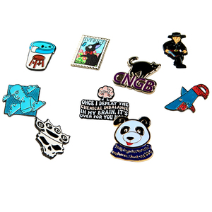 Pins Metálicos Personalizados con Diseño Profesional, Logotipo de Anime, Lindos Pins de Esmalte 3D con Diseño de Anime - Product Image 3