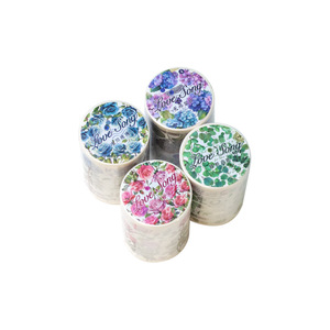 Endless Summer Love Song Series Vintage Flower Handnet <span class=keywords><strong>D</strong></span>écoration Matériel 2m Longueur/Rouleau Recyclage Autocollant 4 Styles Caoutchouc - Product Image 5