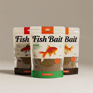 ถุงใส่เหยื่อตกปลาแบบนิ่มพลาสติ<span class=keywords><strong>ก</strong></span> Mylar เกลือน้ำว่ายน้ำเหยื่อล่อปลากุ้ง - Product Image 5