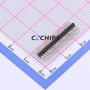 X1311WR-19J-C26D40 Pin Header SMD,P=1.27mm Connector ( Pin Structure: 2x19P )( Pitch: 1.27mm )( Row Spacing: 1.27mm ) - Product Image 1