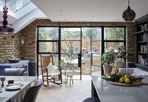 エレガントな家シンプルな鉄ガラスのドアと窓グリルのデザイン - Product Image 4