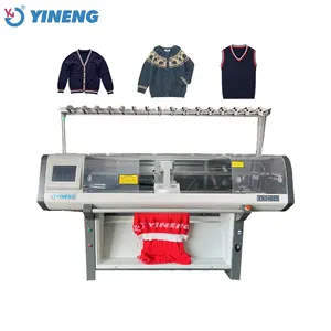 Jacquard textile computerized 9G 52inch hat and scarf making machine knitting