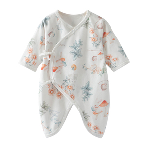 Camisa de Manga Larga de Algodón Transpirable de Alta Calidad con Lazo Delantero para Bebés, Ropa de Verano - Product Image 2