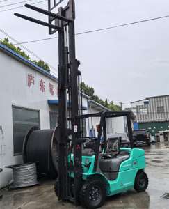 Pre-owned Mitsubishi 3Ton 3 étapes chariot élévateur équipement de manutention à usage intensif faibles heures de fonctionnement bien entretenu à vendre - Product Image 6