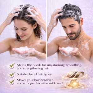 Shampoo nourrissant à l'huile d'oignon rouge naturel, de <span class=keywords><strong>cannelle</strong></span> et de romarin pour <span class=keywords><strong>cheveux</strong></span> bouclés et cuir chevelu gras, traitement éclaircissant sans rinçage - Product Image 5