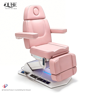 Table et lit de massage inclinables de luxe à 4 moteurs, lit de tatouage, lit facial, lit de cils incurvé, chaise pour <span class=keywords><strong>esthétique</strong></span> avec LED - Product Image 2