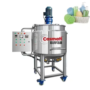 Good quality soap and detergents mixing tank for Bathroom Cleaner homogenizer mixer for shampoo