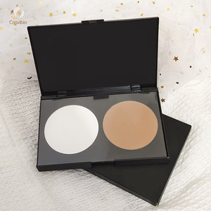 Paleta profesional de contorno de rubor de dos colores de artista de maquillaje de larga duración Natural Custom Logo Studio School - Product Image 1
