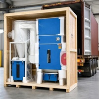 Collecteur de poussière cyclonique à impulsions personnalisé haute efficacité avec nettoyage automatique par jet pulsé pour usine de travail du bois et CNC intensifs