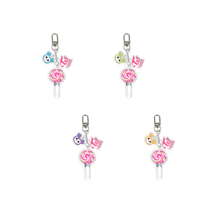 Custom Creative Support Light Support Activities' Merchandise Pendant Cartoon Acrylic <b>Key</b> <b>Chain</b> with Doll Design - Product Image 2