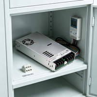 Alimentation électrique industrielle AC-DC Meanwell NSP-320-12 12V à entrée unique 220V pour dispositifs médicaux